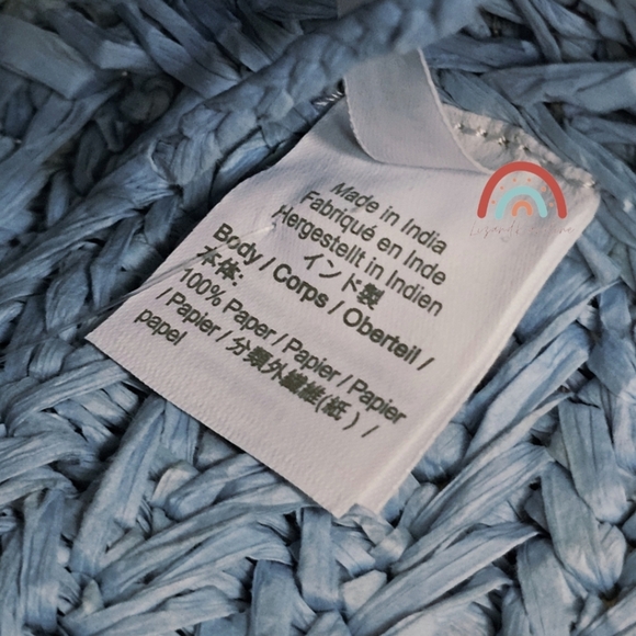 New! J. Crew Small Malta Handwoven Straw Bag with Leather Strap - Picture 12 of 12